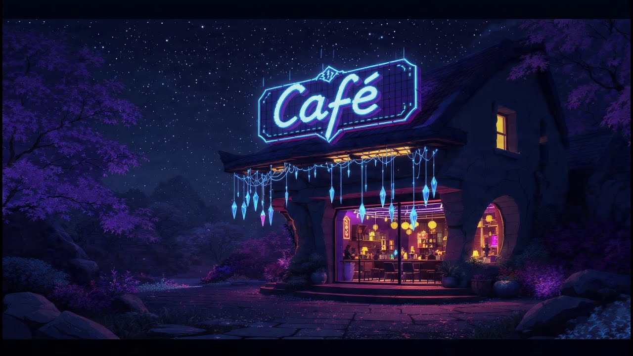 Deep Night Work | Coffee Shop Ambience