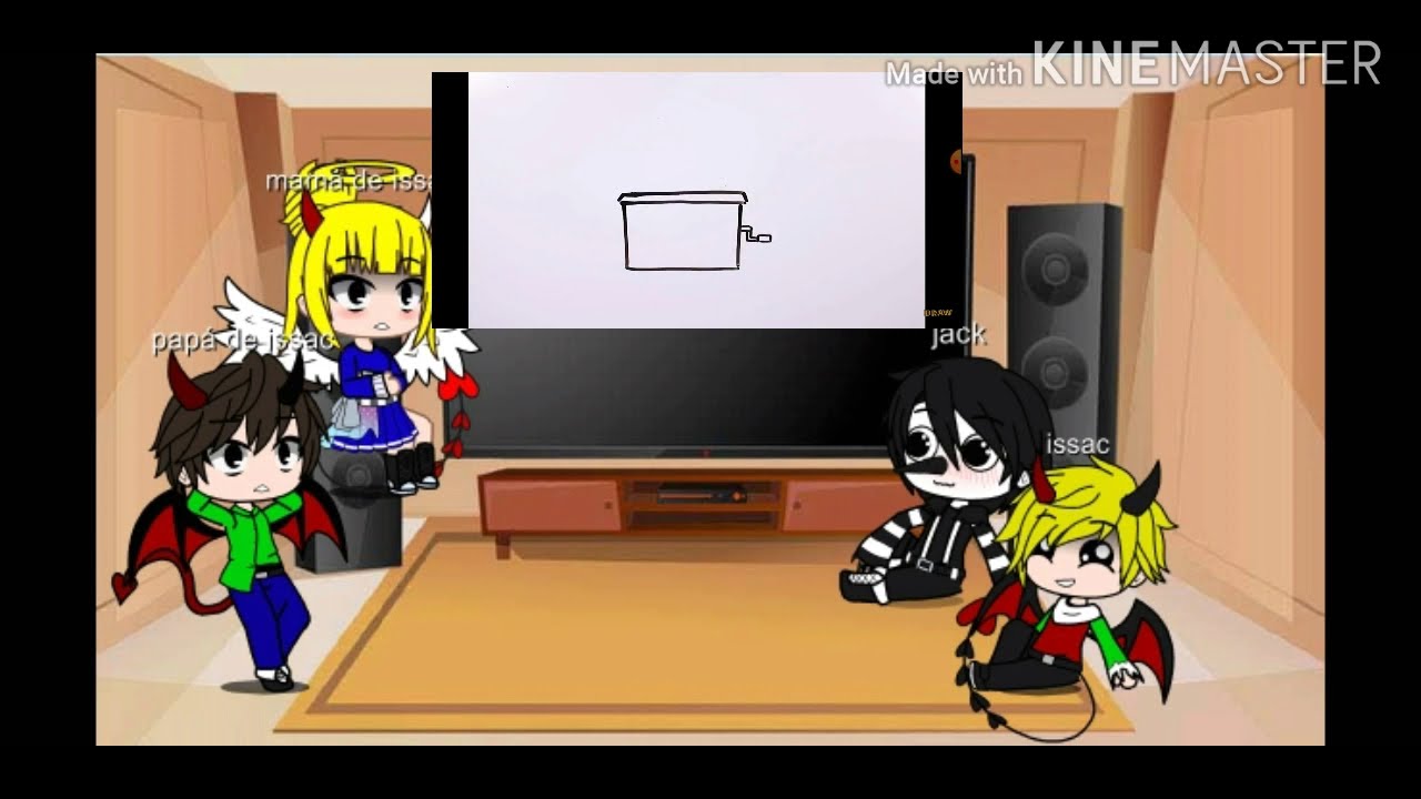 Los padres de issac reaccionan al origen de laughing Jack +++