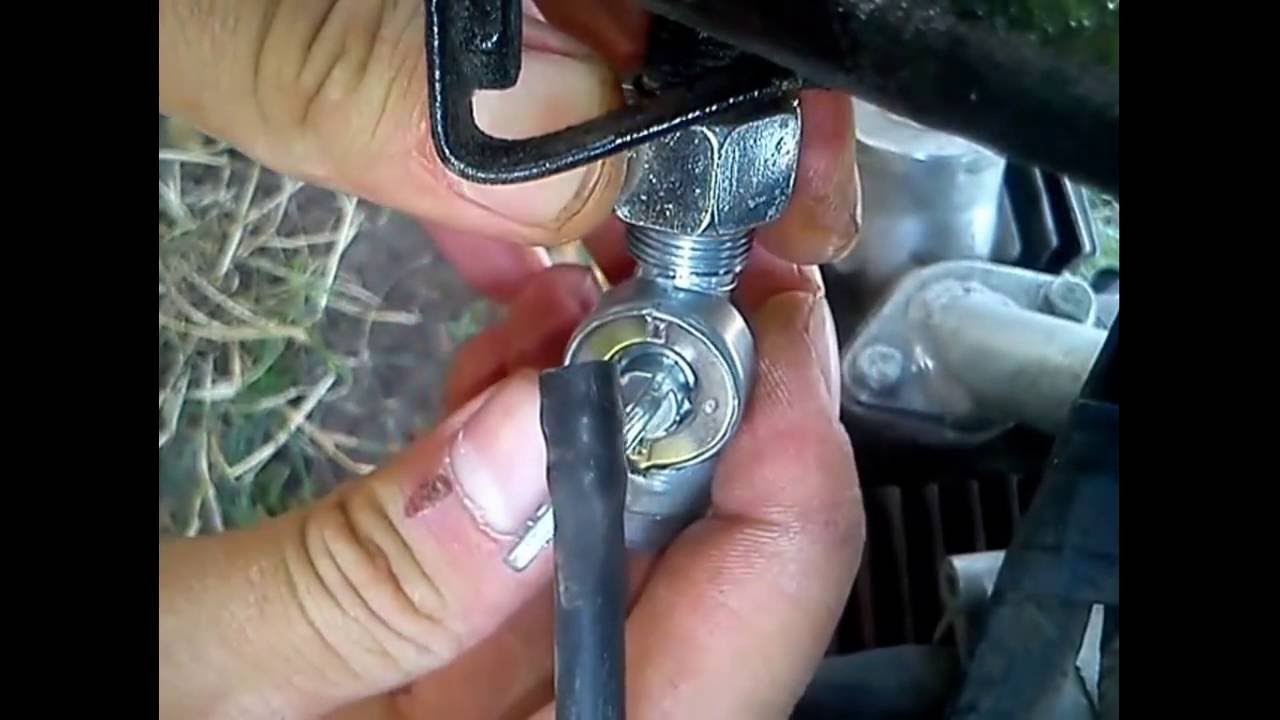 Мопед Альфа, Дельта. Замена топливного краника на мопеде Дельта