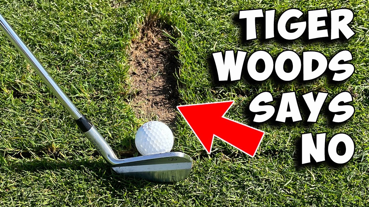 Tiger Woods NO DIVOT Explained