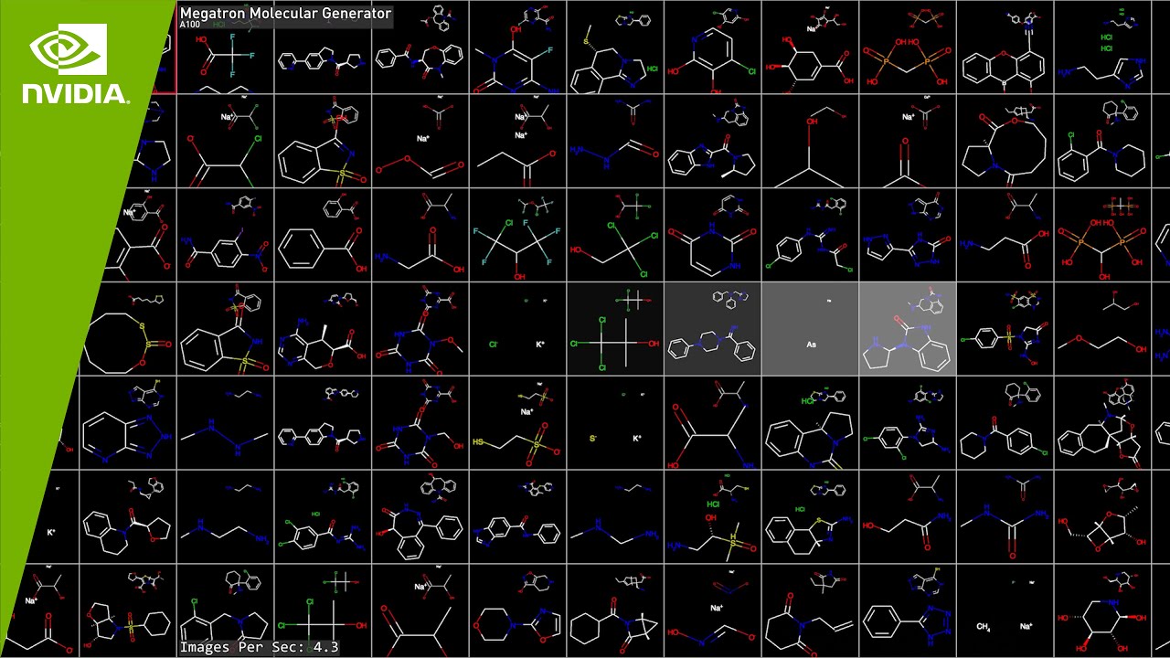 NVIDIA Triton Inference Server: Generative Chemical Structures