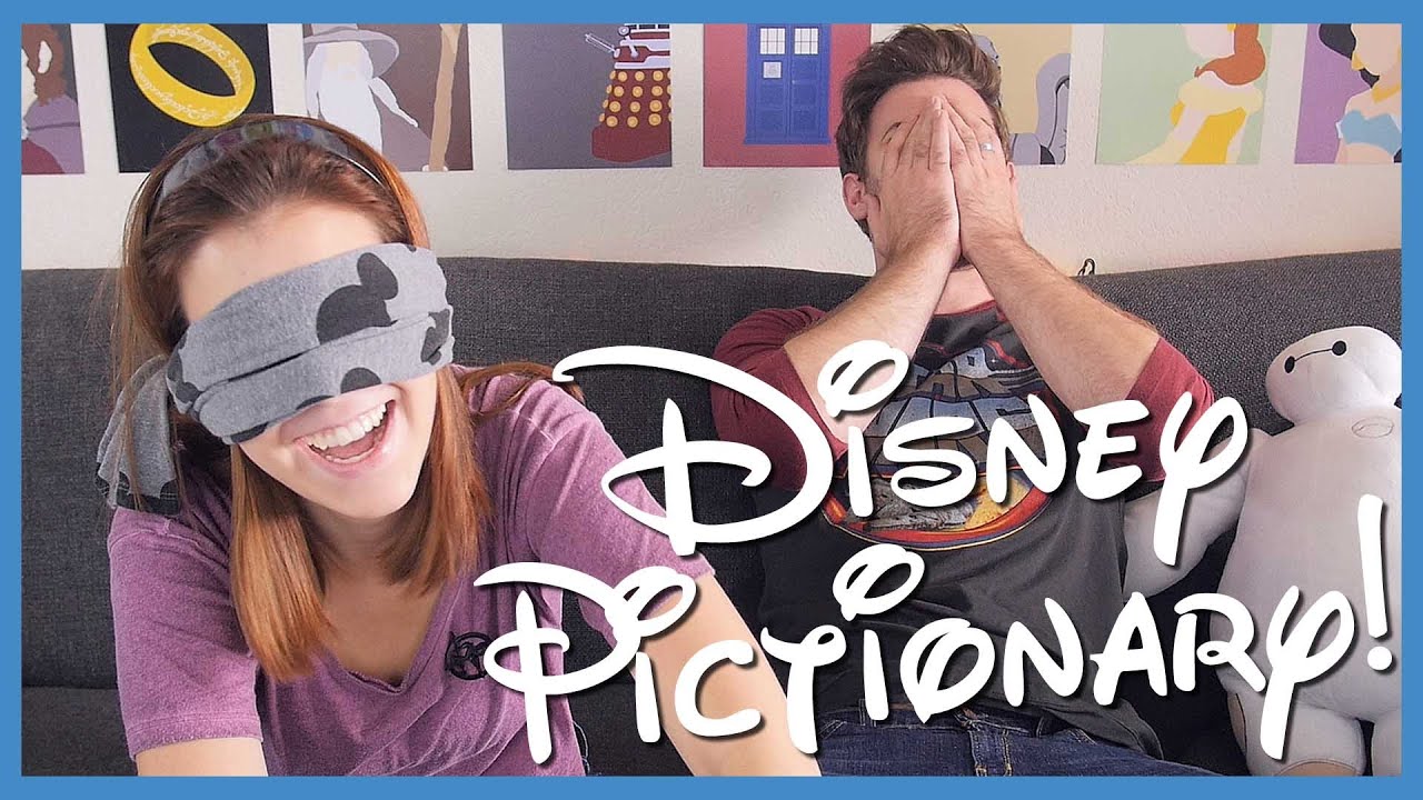 Blindfolded Disney Pictionary! (ft. SoundProofLiz) ► JamesChats