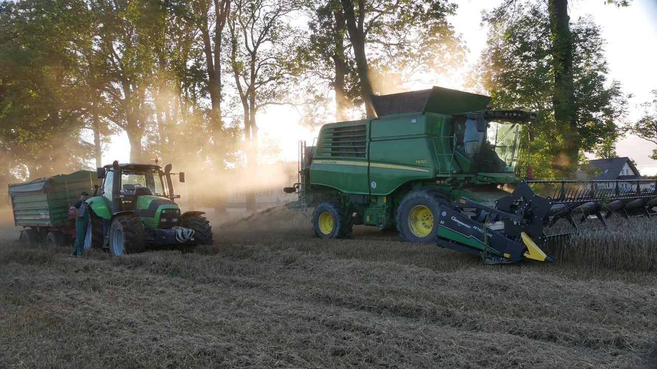 ☆WIELKIE ŻNIWA W PMHZ CELBOWO 2024☆ 3x John deere vs 900ha☆