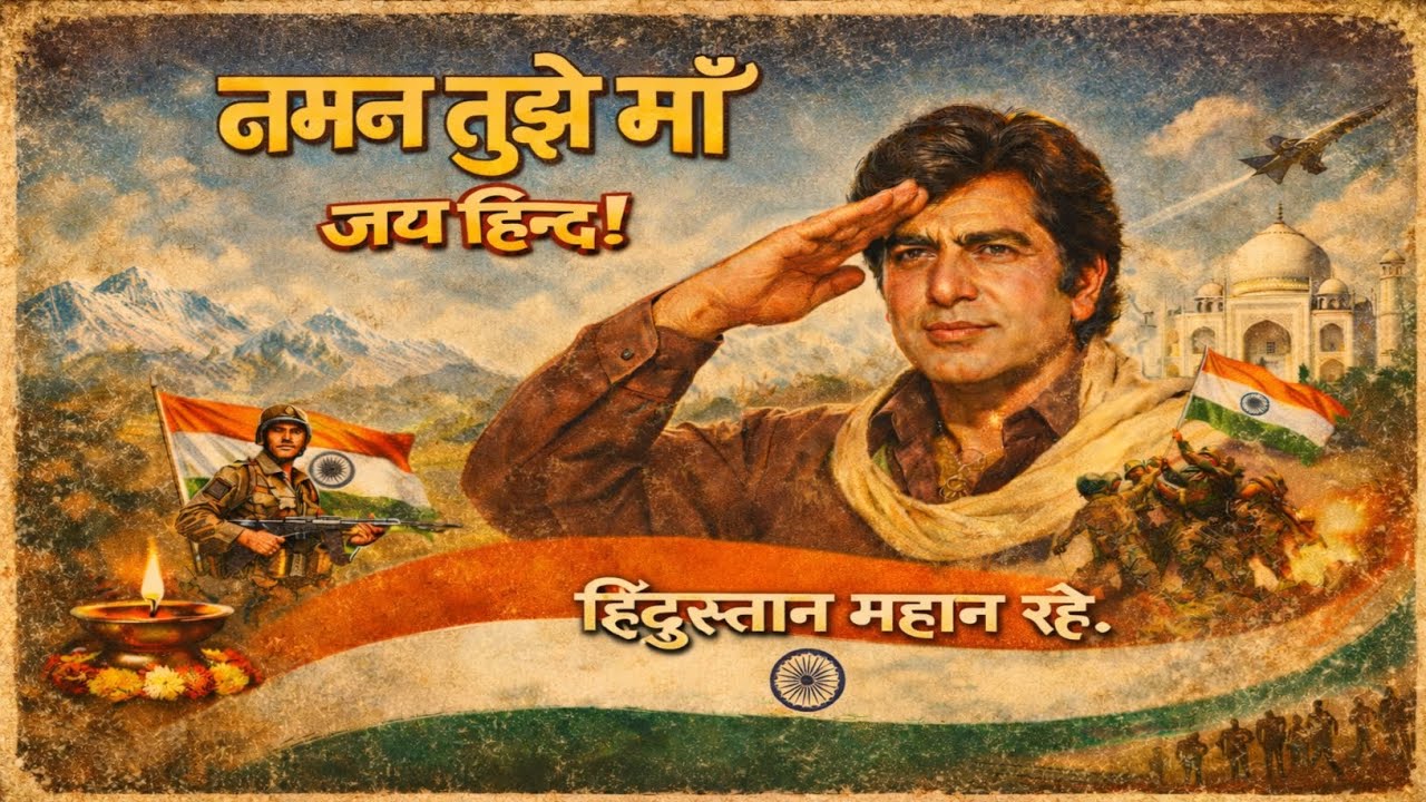 NAMAN TUJHE MAA 🇮🇳 | Emotional Desh Bhakti Song | Patriotic Song India | Jai Hind