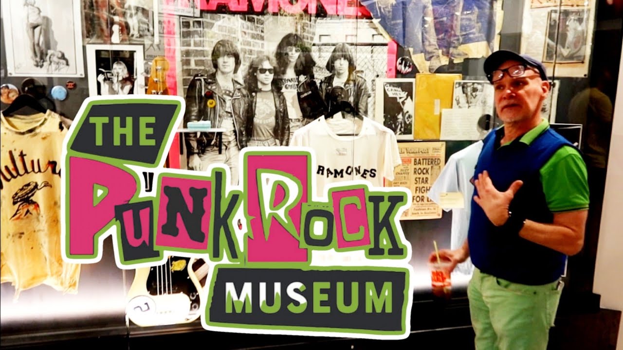 Tour Of NEW Punk Rock Museum w/ WARREN FITZGERALD of VANDALS |  LAS VEGAS