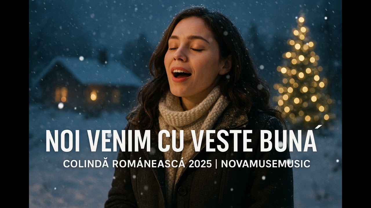 Noi Venim cu Veste Bună &ndash; Colindă Rom&acirc;nească 2025 | NovaMuseMusic