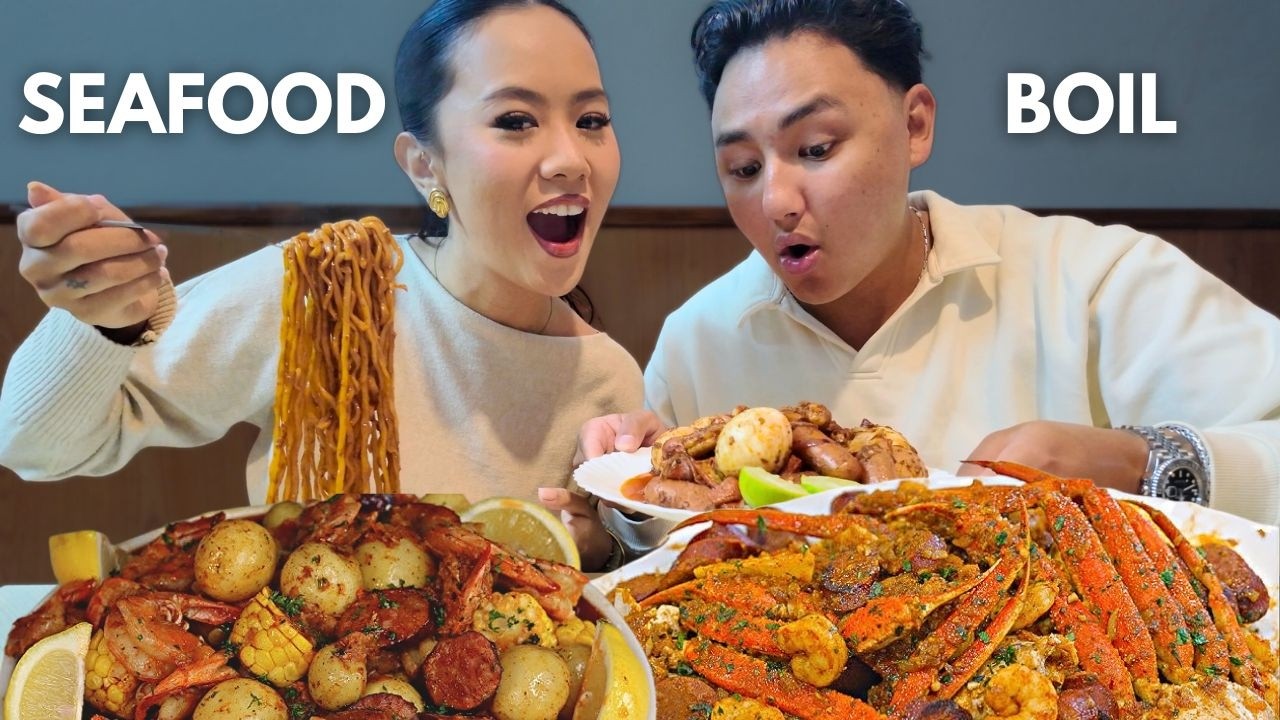 Мы попробовали мукганг с морепродуктами, приготовленными на пару.