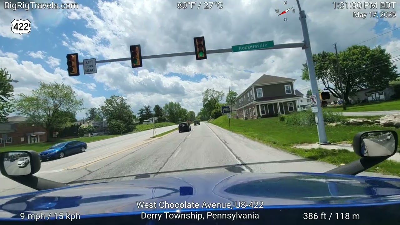BRT330 Derry Township, Pennsylvania via Maryland and West Virginia to Middletown, Virginia