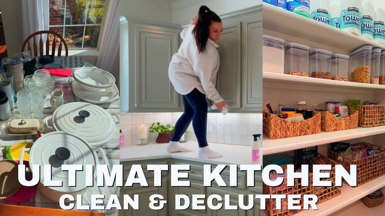 🏡 DECLUTTER & ORGANIZE 2025 | cleaning motivation, grocery haul decluttering & organizing motivation
