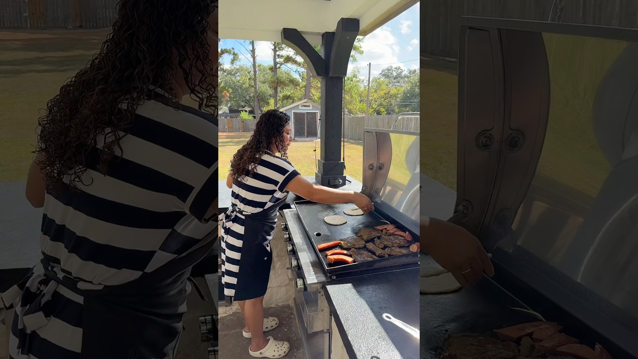 Carne a la plancha #churrasco #outdoorcooking #outdoors #outdoorkitchen #wife