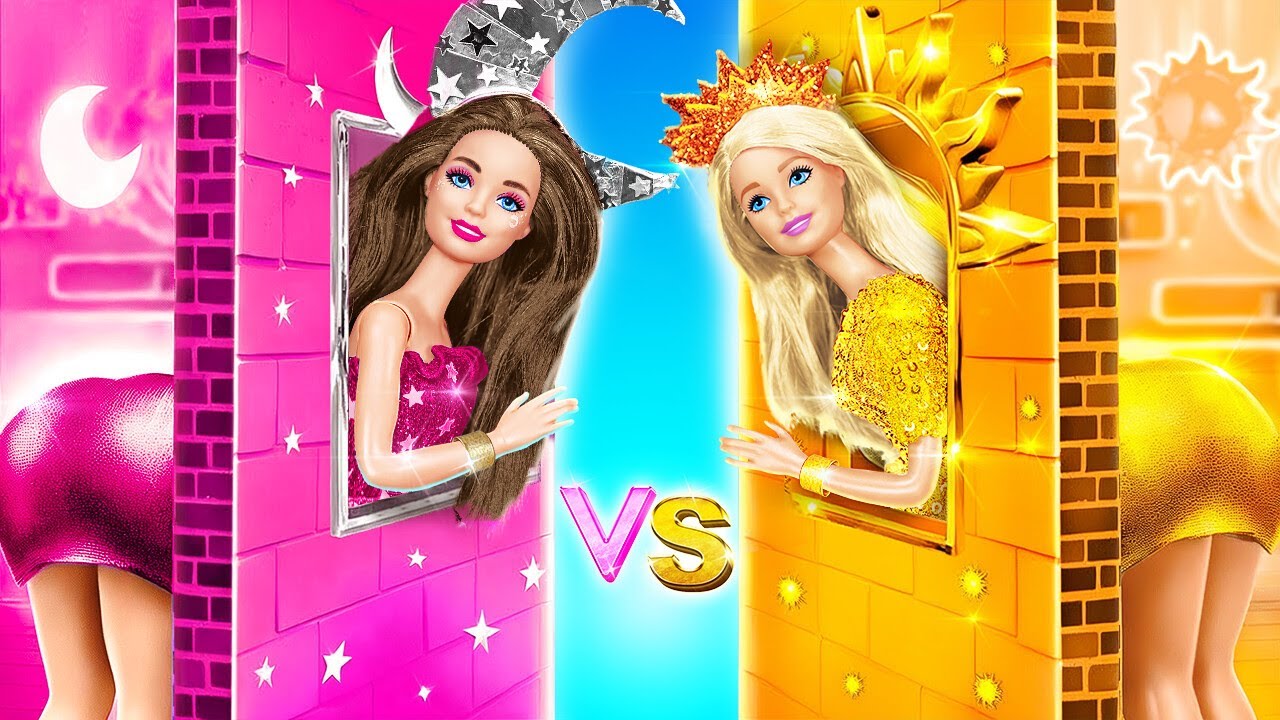 Cambio de Look de Mu&ntilde;eca Rica vs. Pobre | Sue&ntilde;os Realizados con Miniaturas y Dispositivos por YOWZA