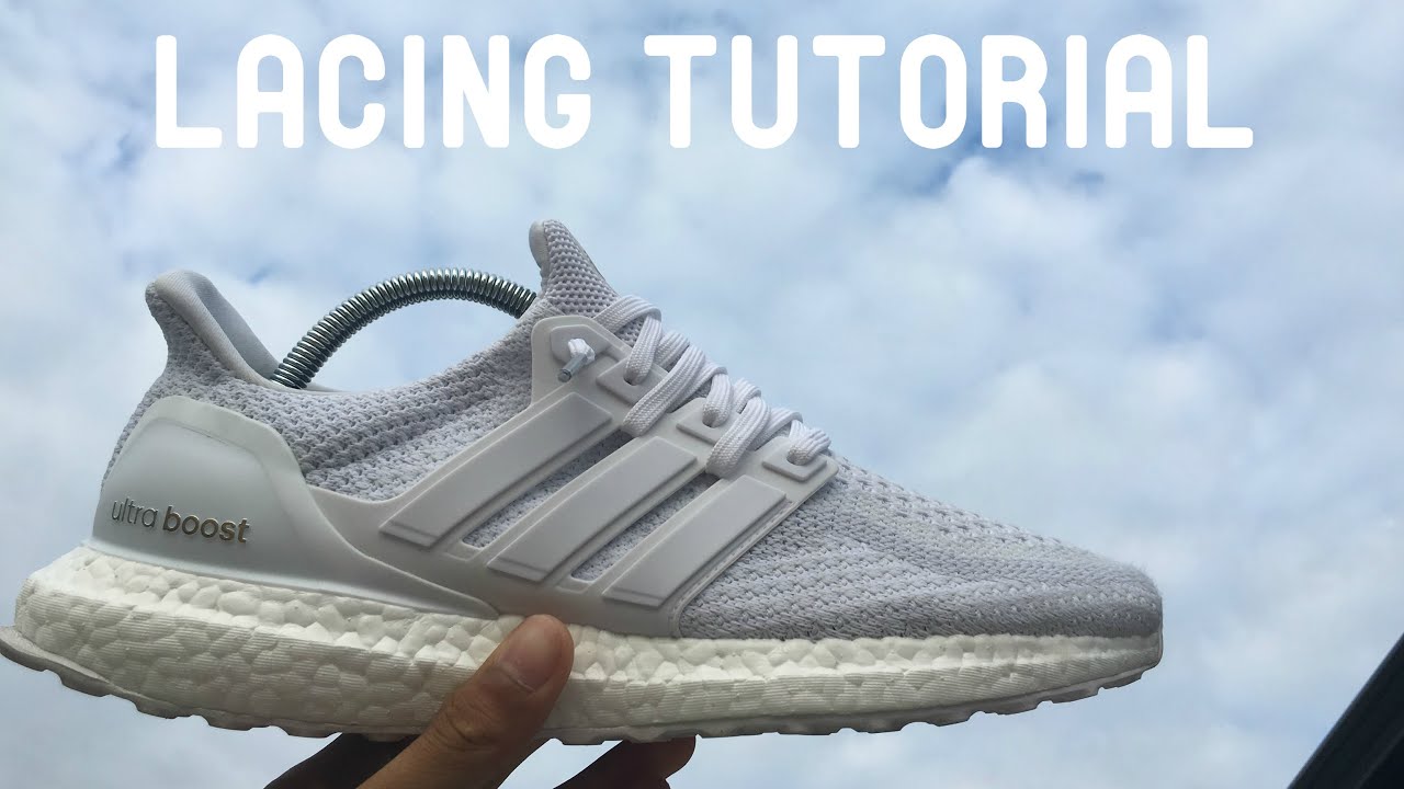 HOW TO LACE Adidas Ultra Boost 2.0  