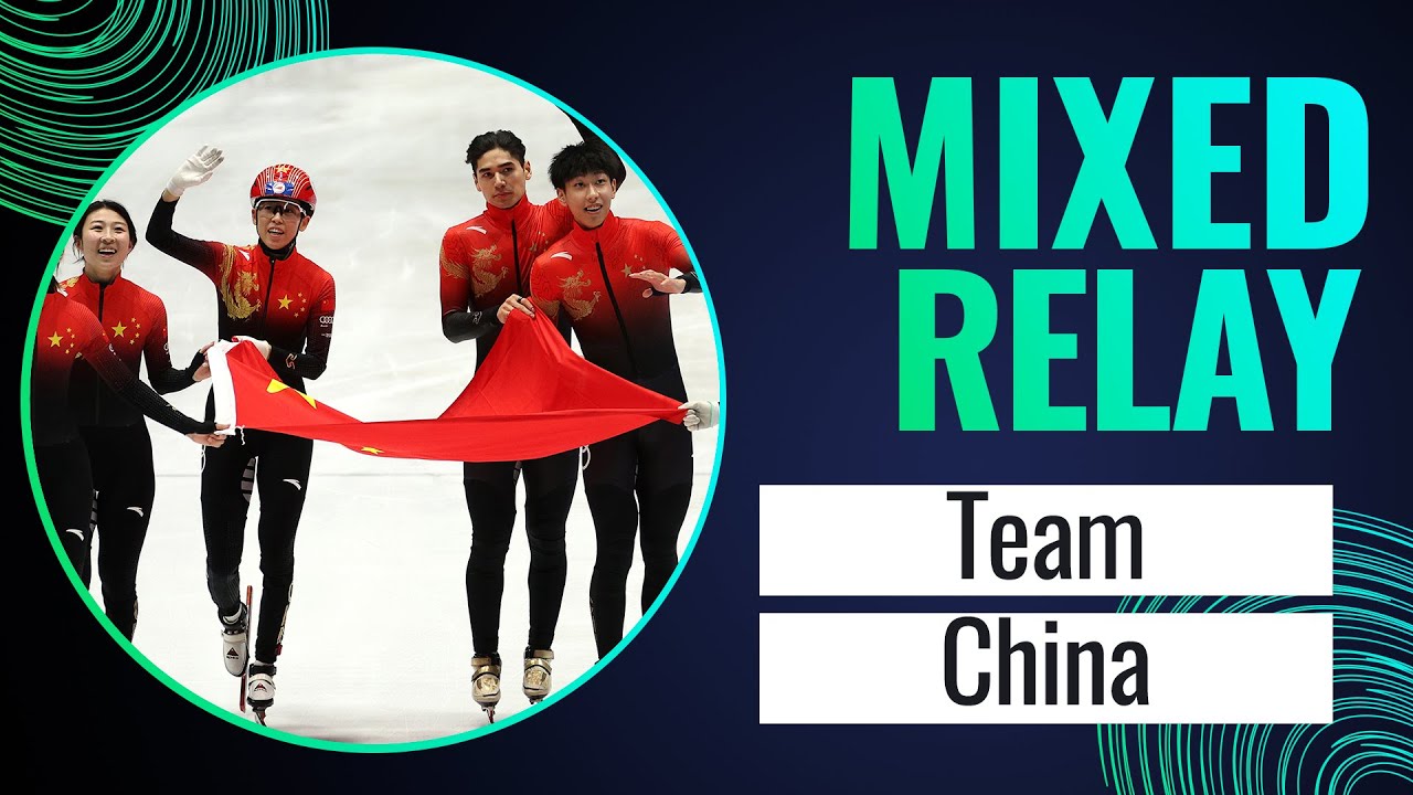 CHINA | GOLD | 2000m Mixed Relay | Rotterdam 2024 | #ShortTrackSkating