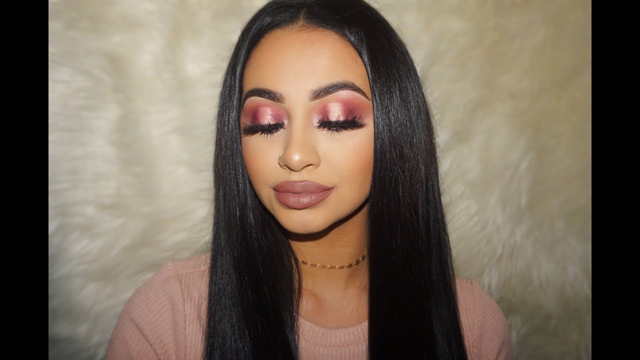 PINK HALO CUT CREASE LOOK | MAKEUPSOLEIL