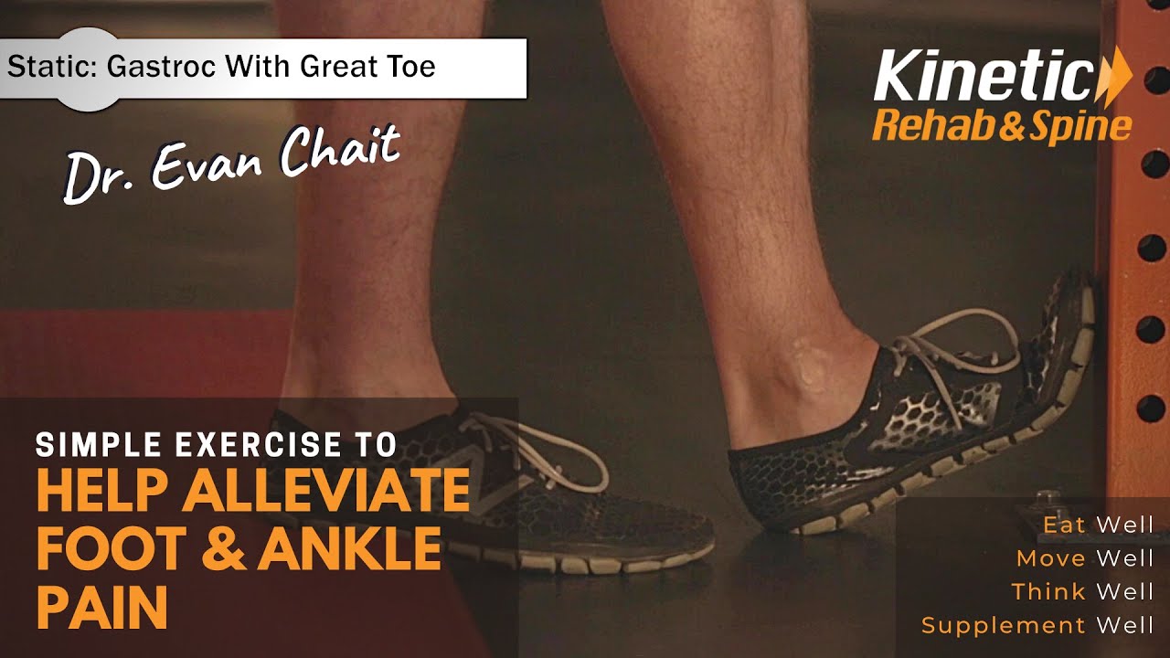 How to Static Stretch the Calf to Help Alleviate Foot & Ankle Pain