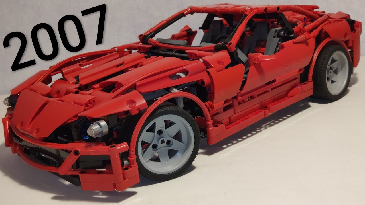 Обзор Lego Racers 8145 Ferrari 599 GTB Fiorano