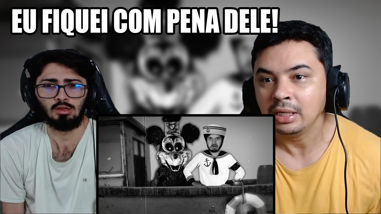REACT O BIZARRO EPISÓDIO PERDIDO DO MICKEY DE 95 ANOS ATRÁS! | Jazzghost