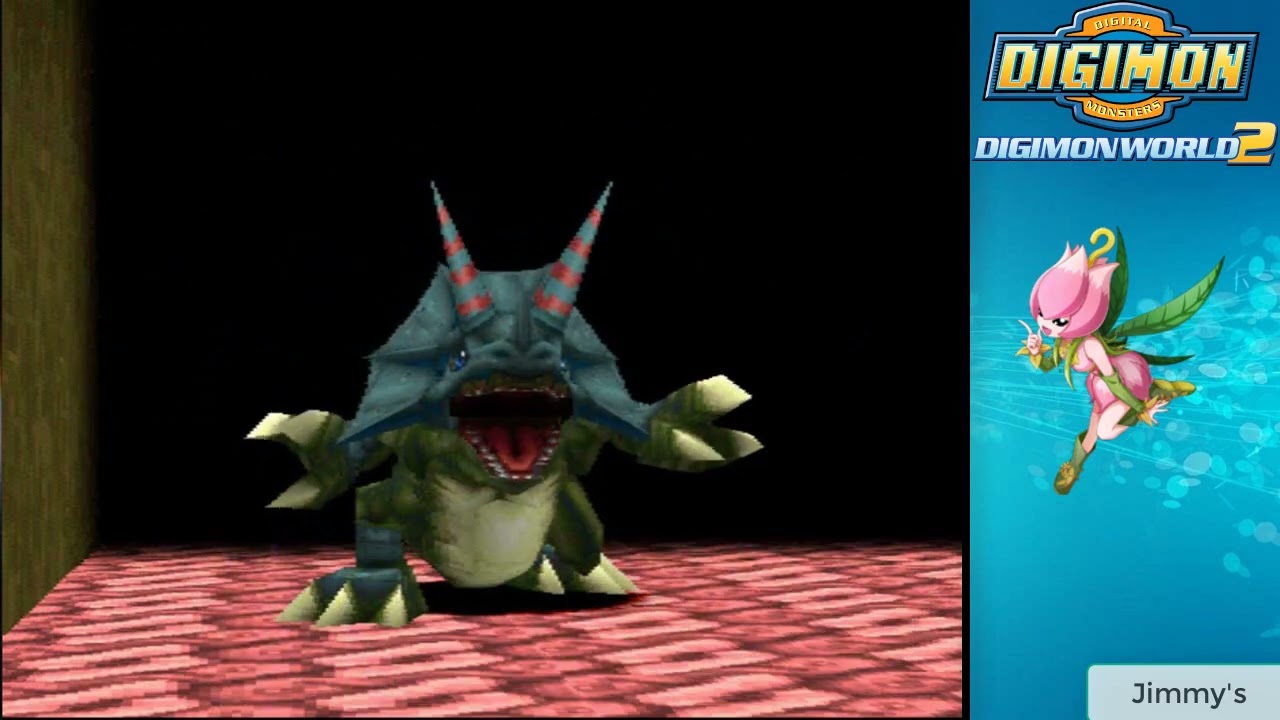 Digimon World 2 - Boot Domain Boss Fight