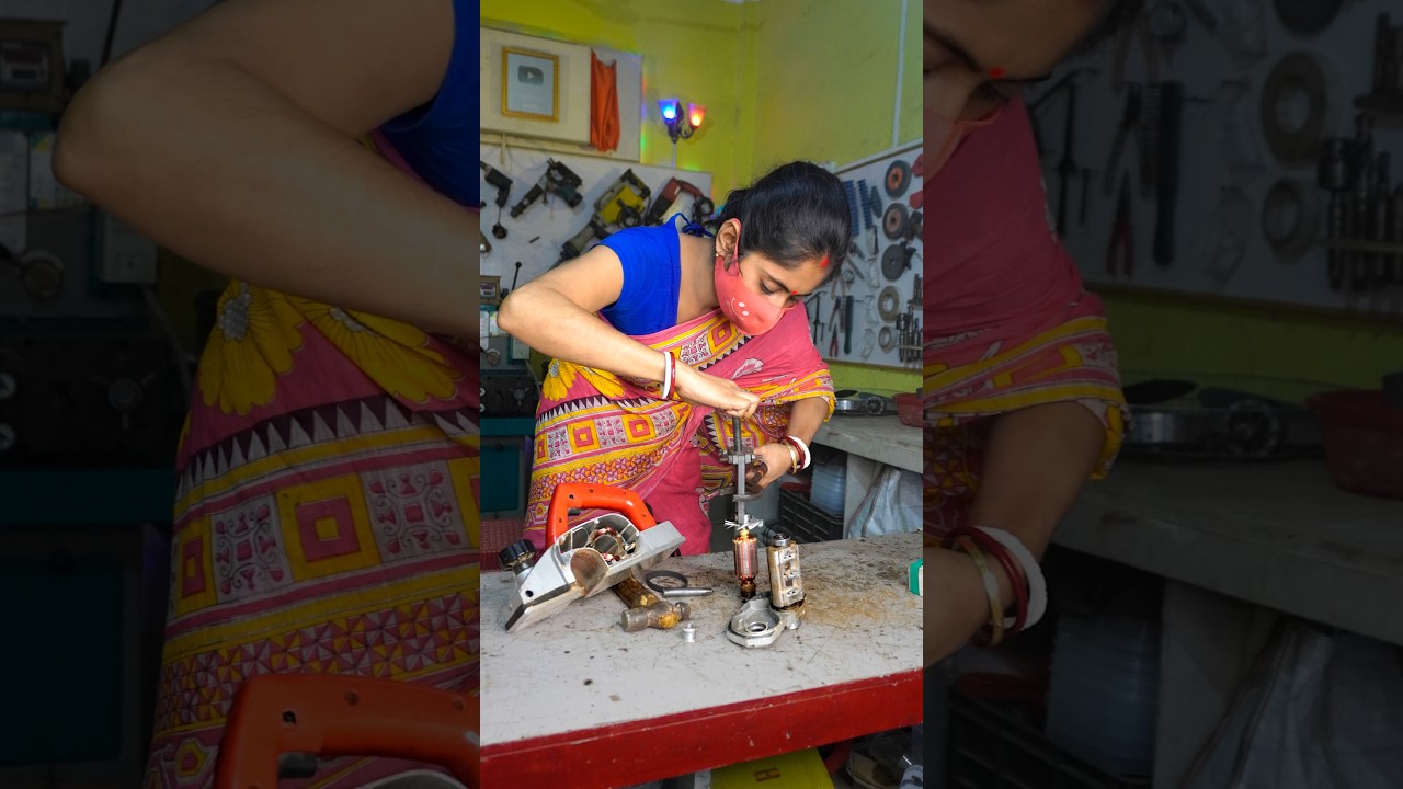 Wood Planer Machine #repair #short #video || R.S Electrical Adviser