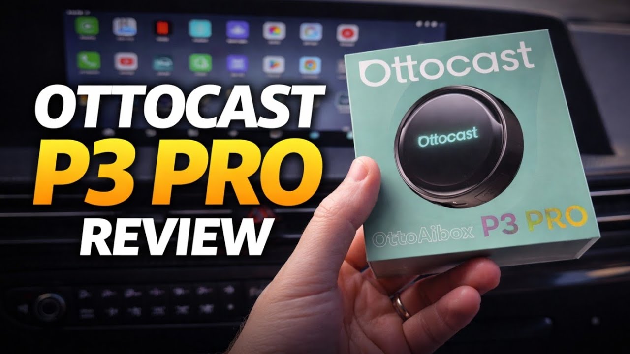 NOWY Ottocast OttoAibox P3 PRO Carplay AI Box Recenzja (2026)