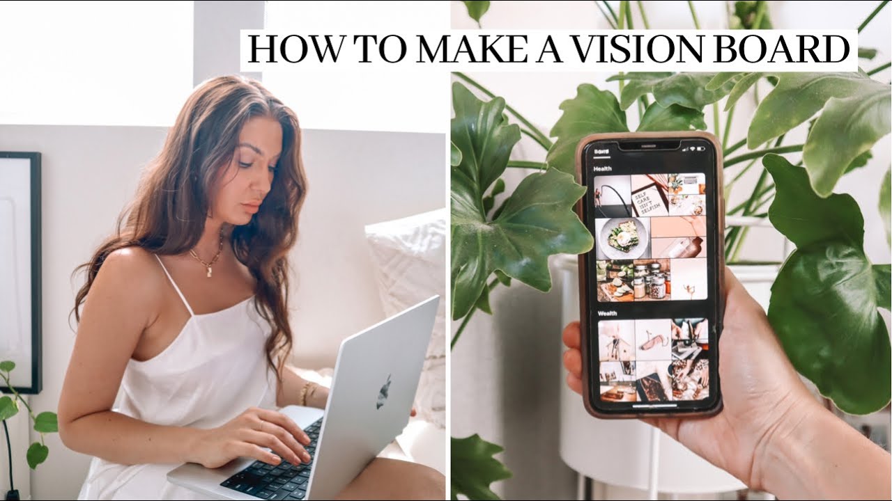 ✨How to Make a VISION BOARD 2022 w/Visbo | Mindset, Manifestation & Goal Setting