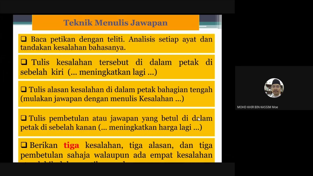 Analisis Kesalahan Bahasa dalam Bahasa Melayu STPM - Siri Kelas Cikgu Khir #cikgooTUBE