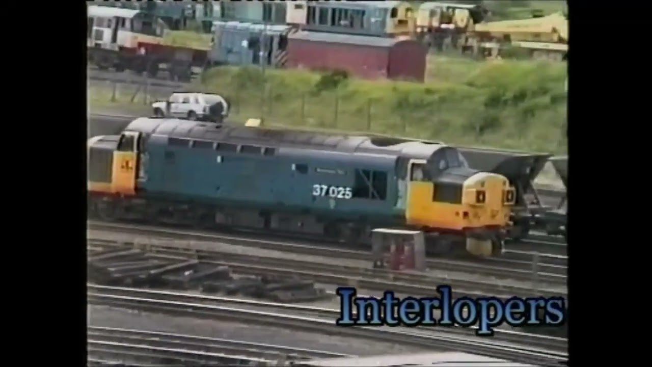 Class 58s at Toton and on the Mainline, part 2.