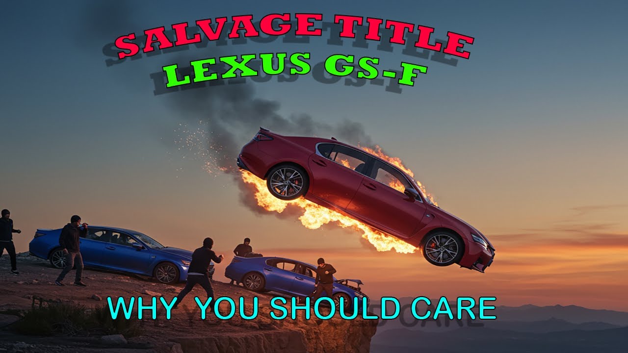 Lexus GS-F - How many Salvage and Accident GS F are there for USA?