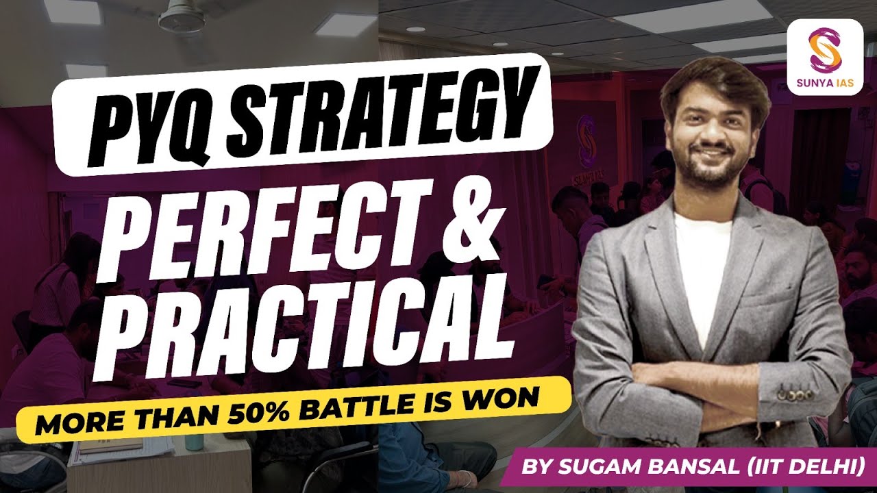 PYQs - Here you win 50% Battle - PERFECT STRATEGY | BRAHMASTRA 2026 | SUNYA IAS