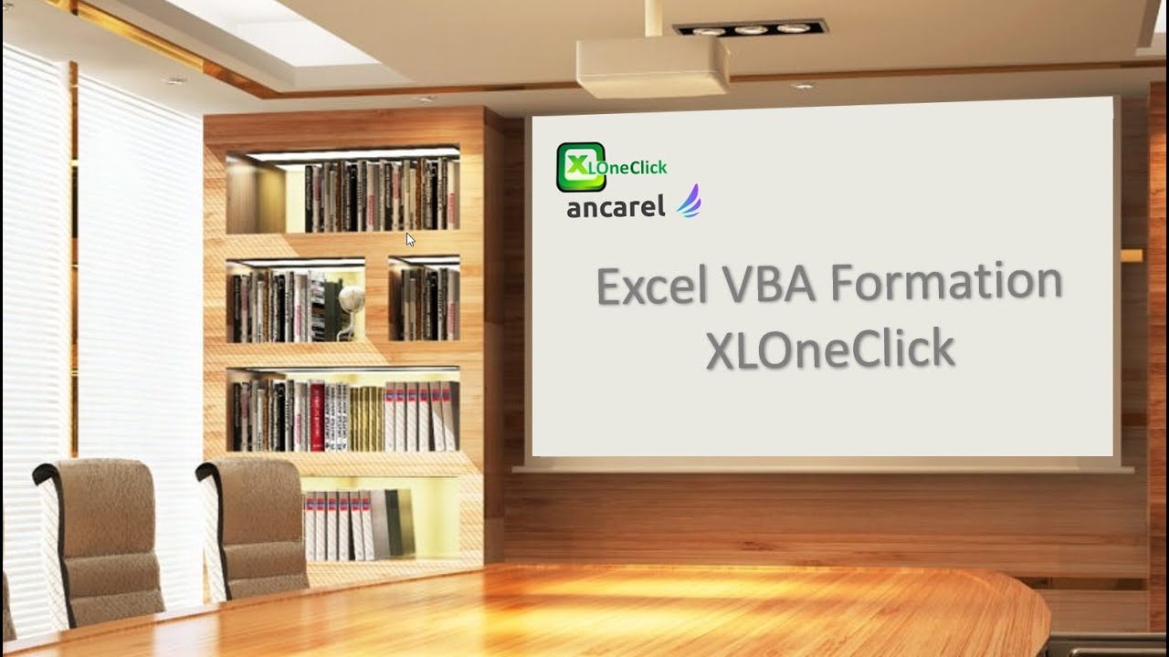 Formation Excel VBA XLOneClick 05/44 (La notion d&rsquo;Objet et de Collection)
