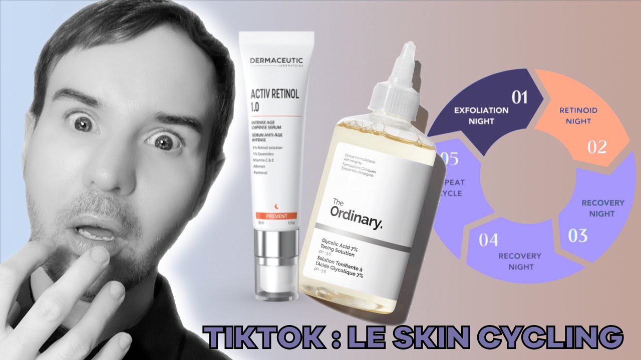 TIKTOK : SKIN CYCLING C’EST VRAIMENT BIEN ?? JE DECRYPTE LA NOUVELLE TENDANCE