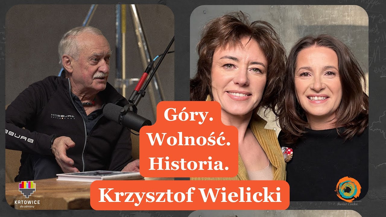 cz.1. Poza Szczytem: Krzysztof Wielicki o życiu, walce i wolności - spotkanie z cyklu Świat Czeka