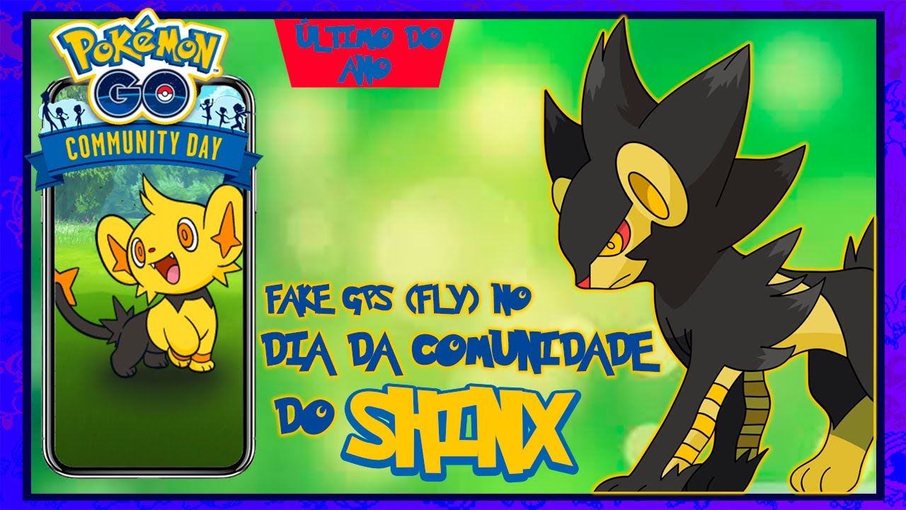 PRIMEIRA VEZ COM FAKE GPS (Fly) NO DIA DA COMUNIDADE DO SHINX!
