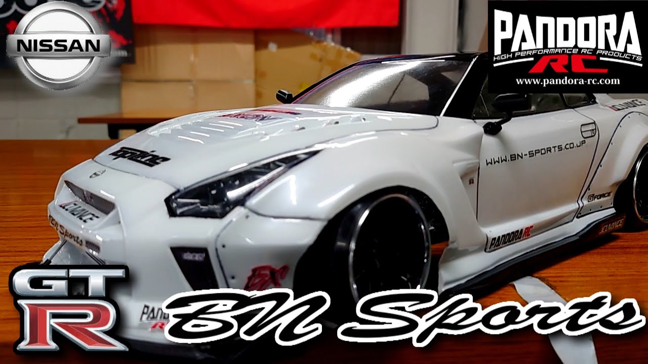PANDORA RC: NISSAN R35 GT-R BLS Bn-Sports Рекламный ролик Версия 1.0