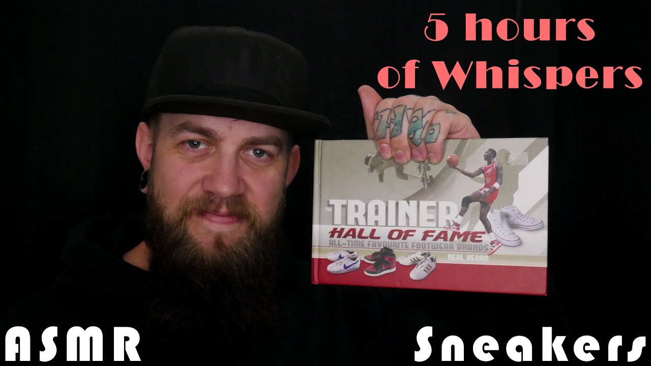ASMR 5 HOURS Of Whispers | Sneaker Hall Of Fame Full Book