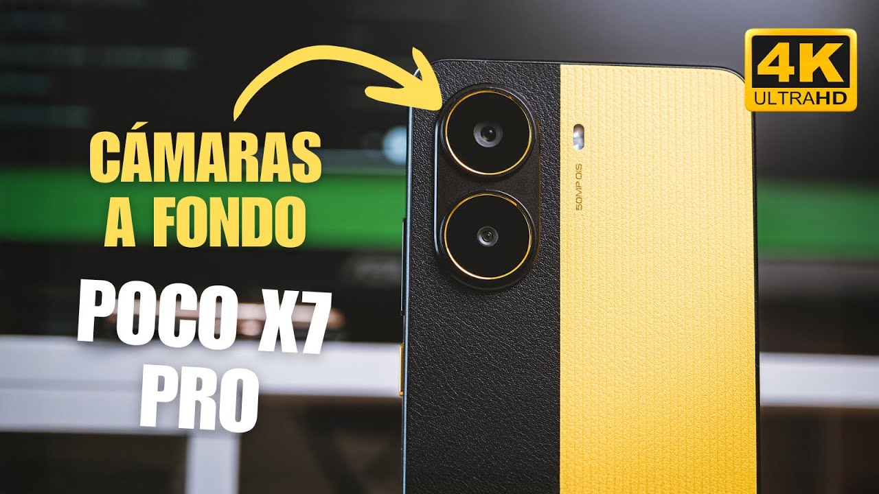 POCO X7 Pro 📷 Sus CÁMARAS en profundidad | FOTOS Y VÍDEOS
