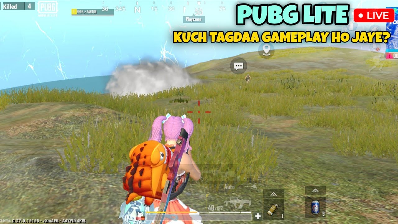 PUBG LITE LIVE | KUCH TAGDAA GAMEPLAY HO JAYE ? 1V4 SERIOUS GAMEPLAY