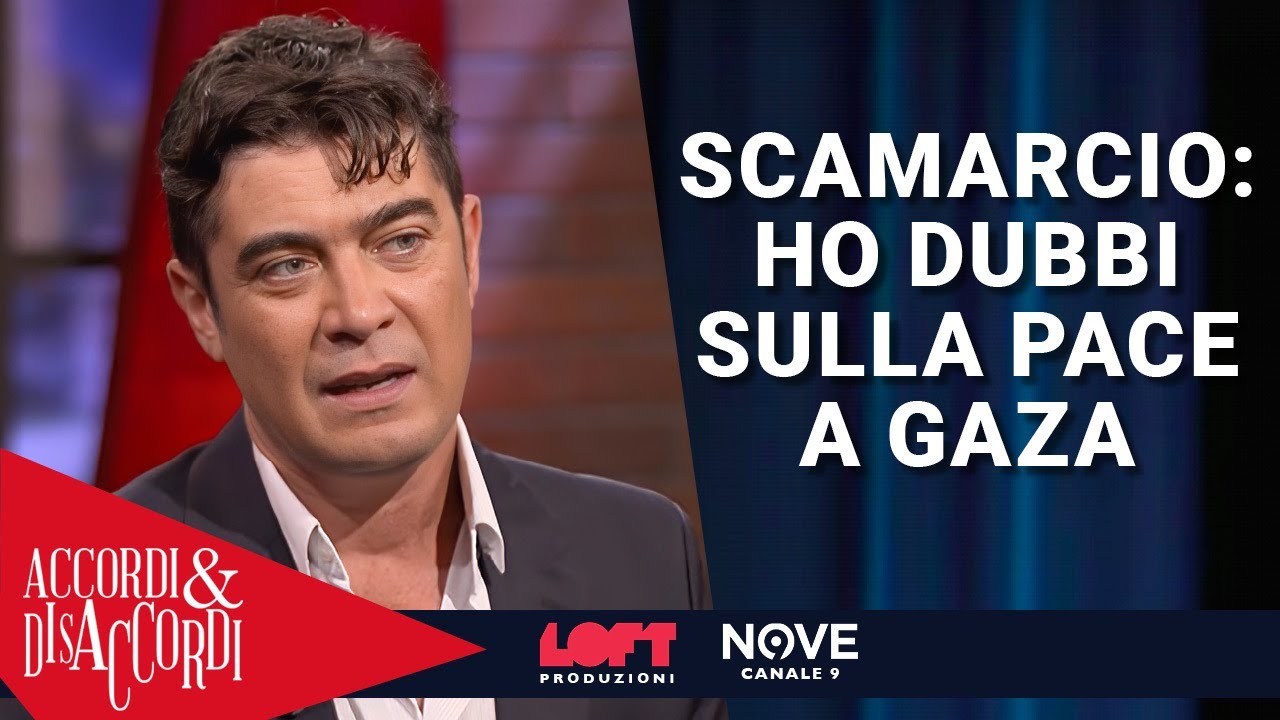 Scamarcio: ho dubbi sulla pace a Gaza
