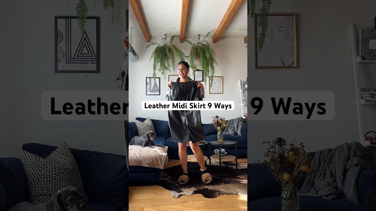 STOP Struggling to Style Leather Skirts, Here's 9 Outfit Ideas!