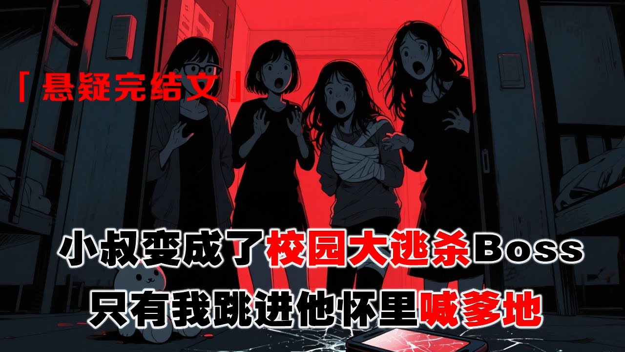 💢《恐怖遊戲：BOSS是我家長》：一直把我當女兒養的小叔叔，變成了恐怖遊戲校園大逃殺裏的校長 boss。只要他一出現，直播間的水友們就直呼要吃席。只有我一個助跑跳進他懷裏大叫爹地......