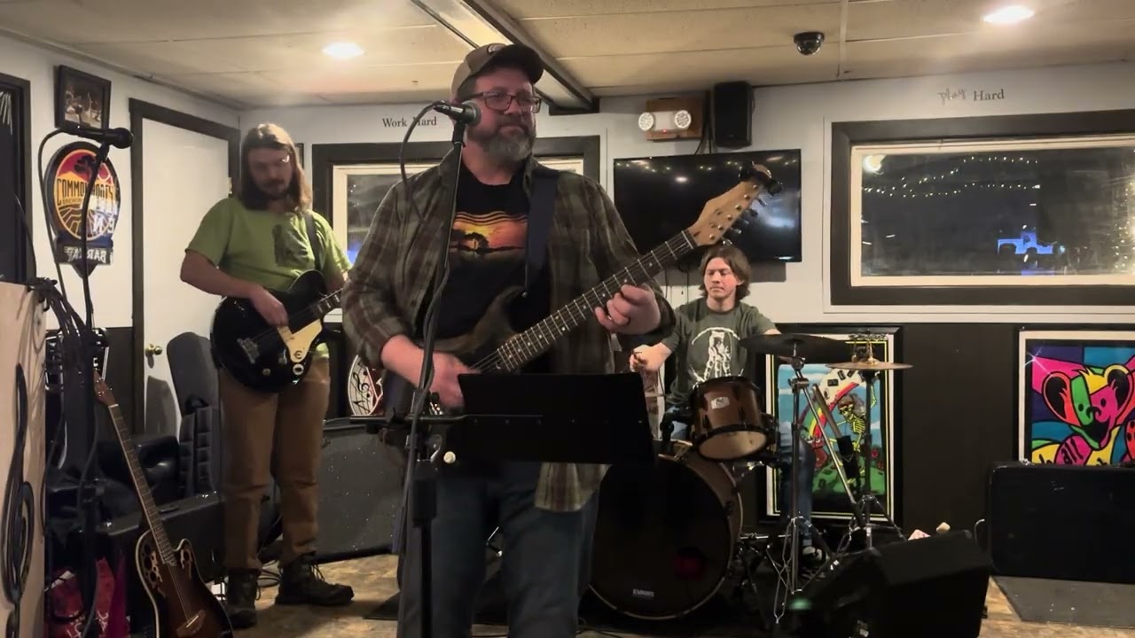 Three Peace at Grateful Den open mic 