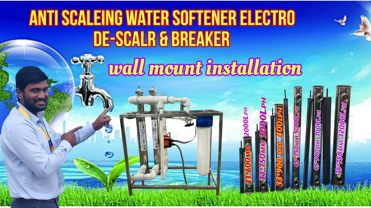Anti scaleing water softener electro DE-scalr