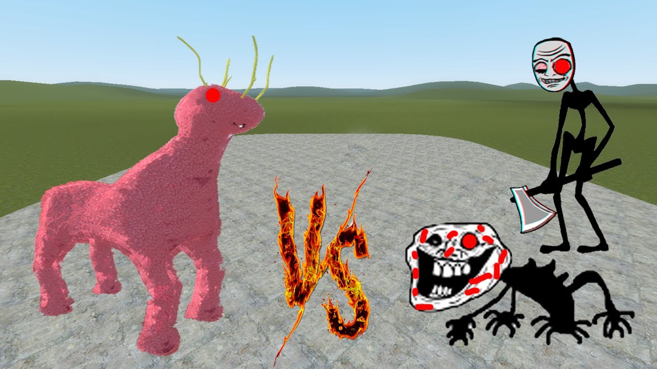 Watchtower vs Super Trollge - Garry's Mod Sandbox !!