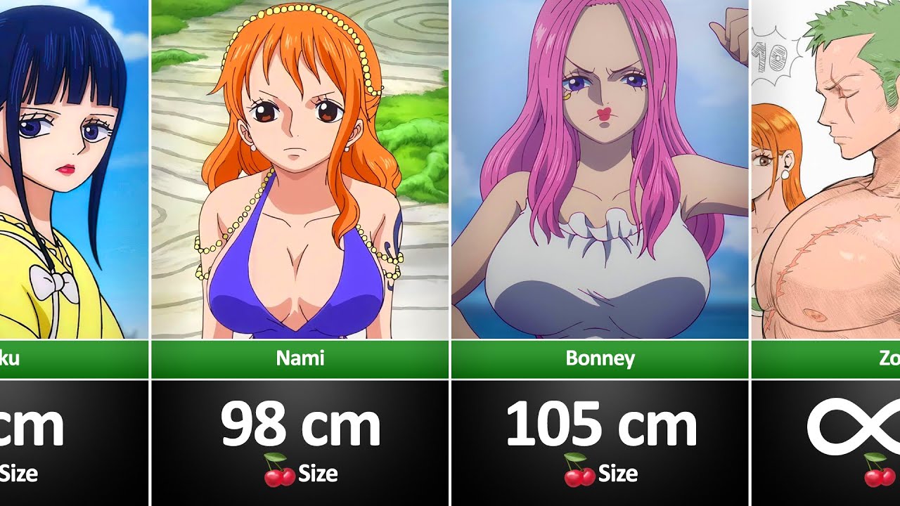 One Piece Girls with the Biggest 𝓞𝓟𝓟𝓐𝓘 Size