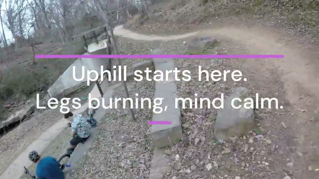 Slaughter Pen Trail Ride, Aesthetic Cycling Moments in Bentonville, AR