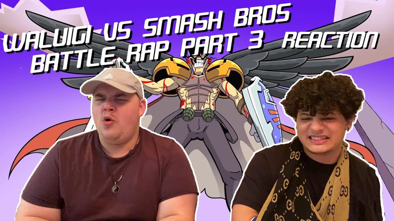 🎵 Waluigi vs Smash Bros BATTLE RAP Part 3 🎵 REACTION!
