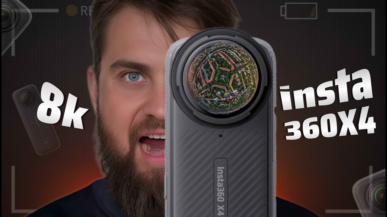 Самая БЕСПОЛЕЗНАЯ камера 2024!/ Честный ОБЗОР камеры  INSTA360x4