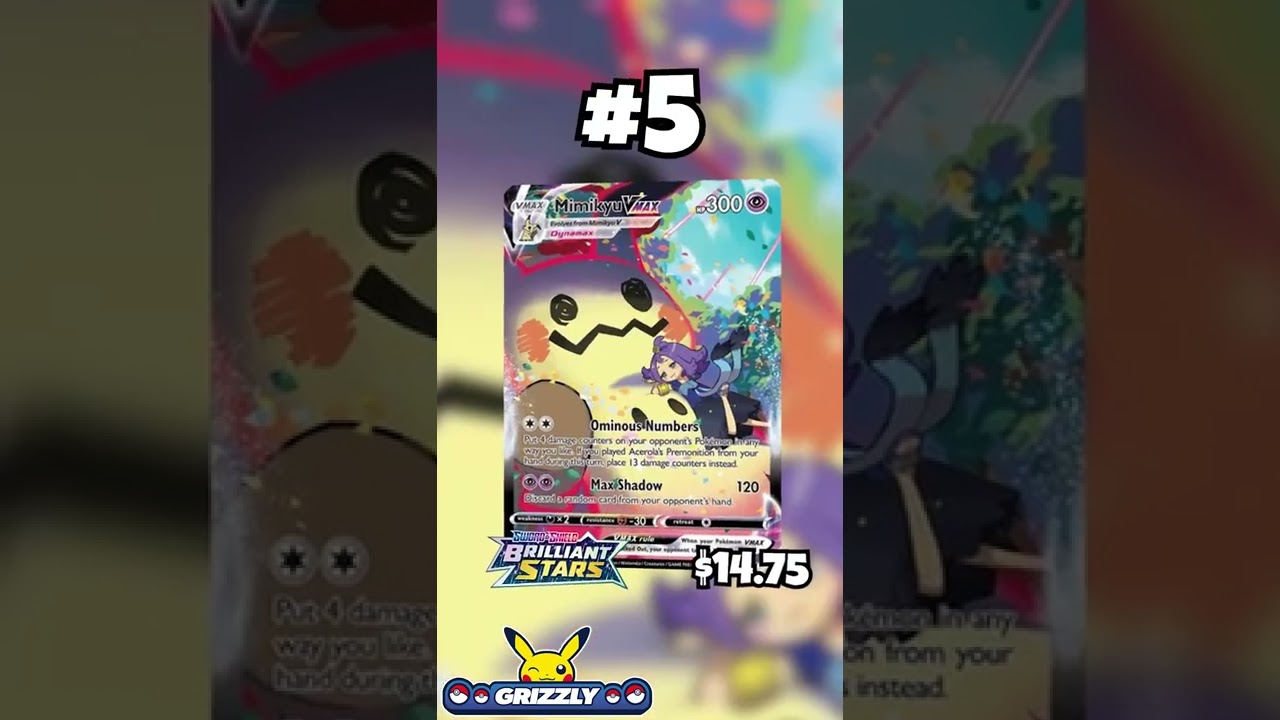 Top 10 Brilliant Stars Trainer Gallery Cards