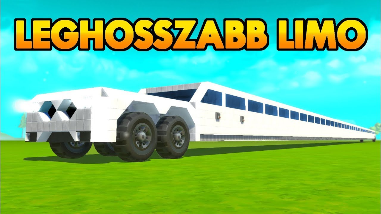 Leghosszabb Limuzin? | Scrap Mechanic