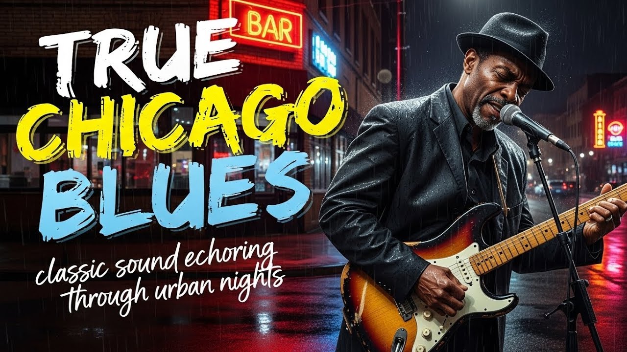 Eric Clapton, Muddy Waters, Hendrix Inspired Slow Groove Soul Blues Rock Moonlit Static